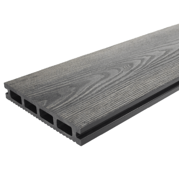 BERGDECK S140 Szürke kompozit terasz 220 × 14 × 2,5 cm